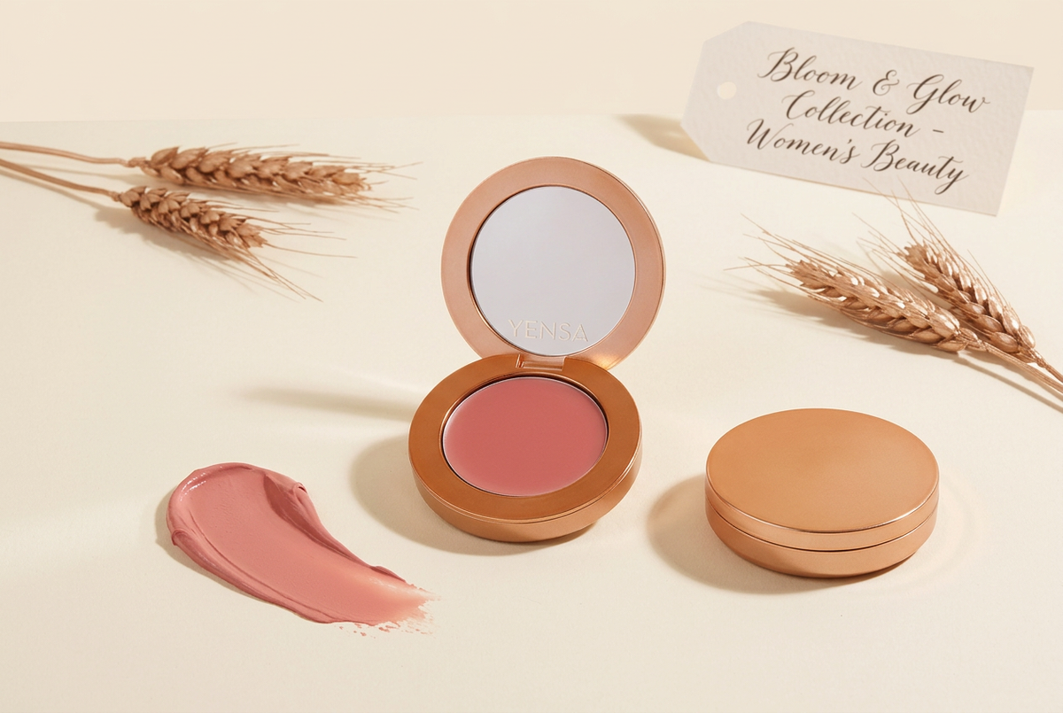 Rose Gold Compact Beauty